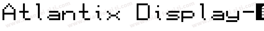 Atlantix Display字体转换